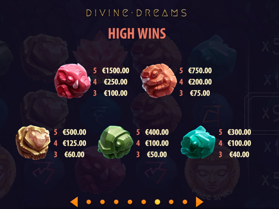 Divine Dreams slot game