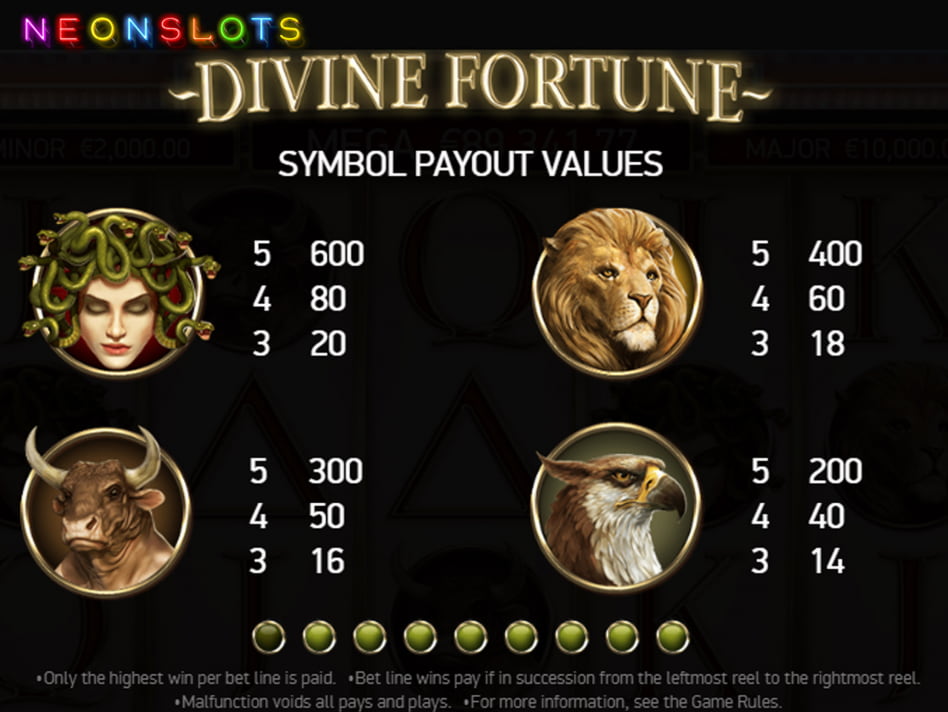 Divine Fortune slot game