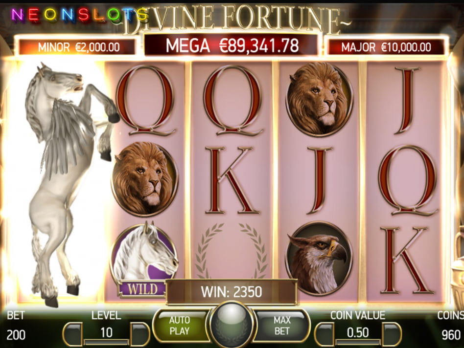 Divine Fortune screenplay Divine Fortune slot game