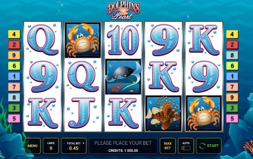 Dolphin’s Pearl slot game