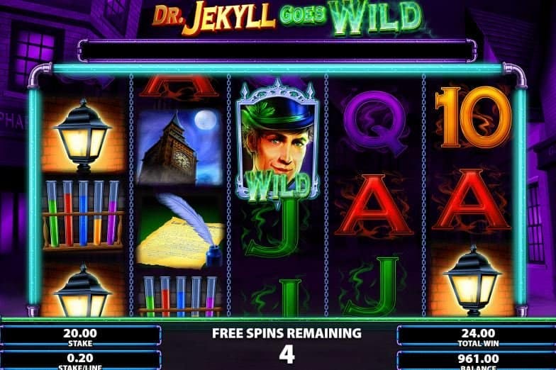 Dr. Jekyll Goes Wild slot game