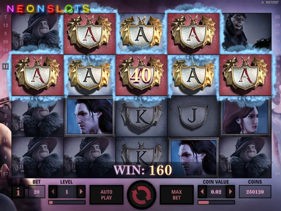 Dracula slot game