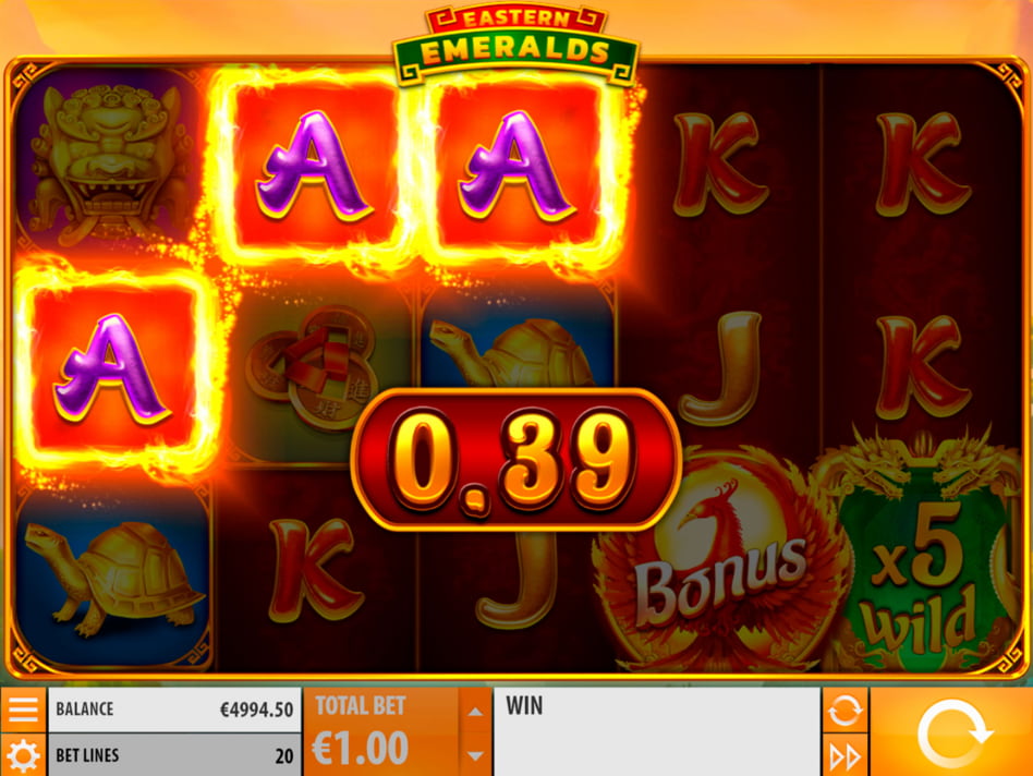 Eastern Emeralds screenplay Eastern Emeralds slot game