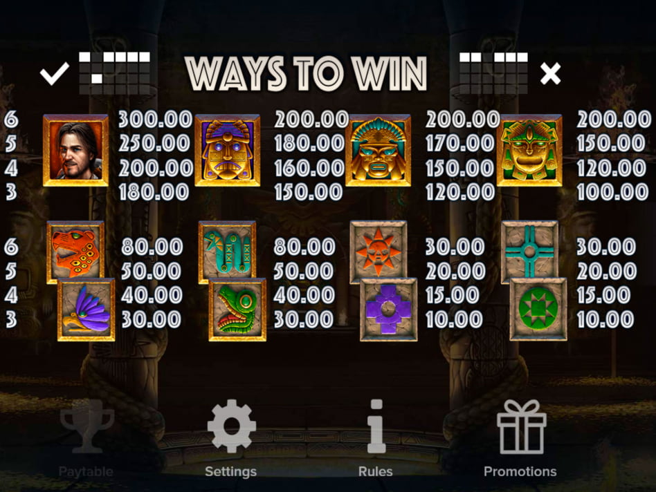 Ecuador Gold screenplay Ecuador Gold slot game