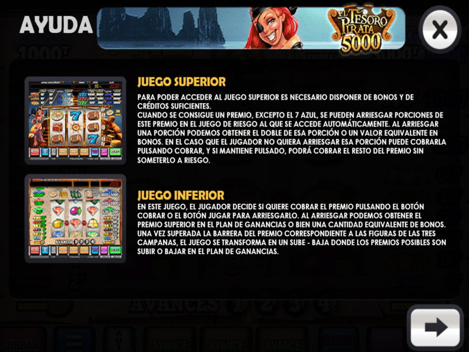 El Tesoro Pirata slot game