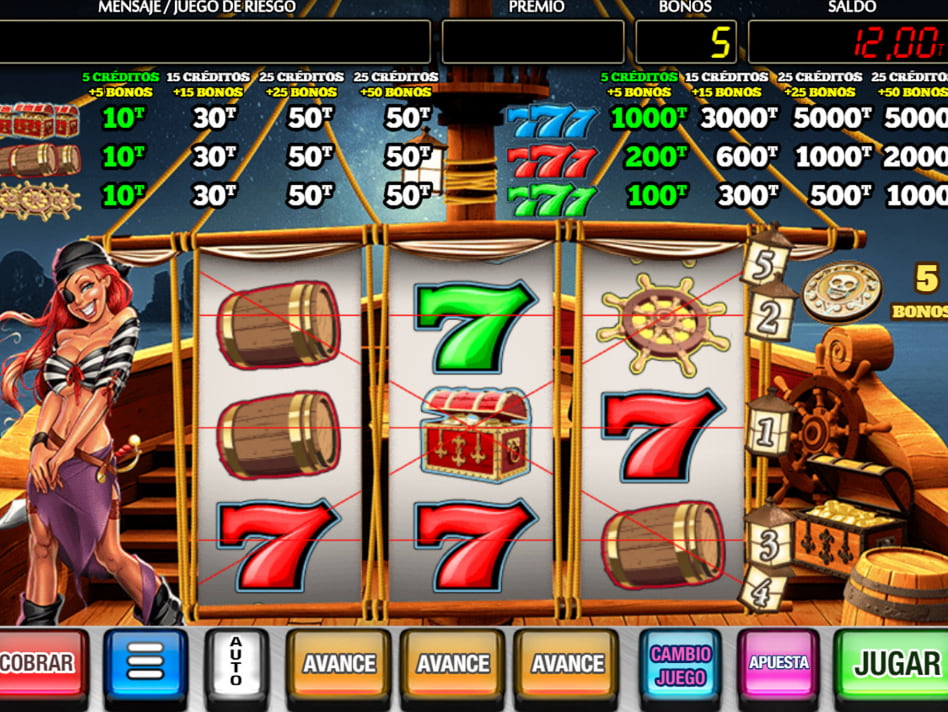 El Tesoro Pirata slot game