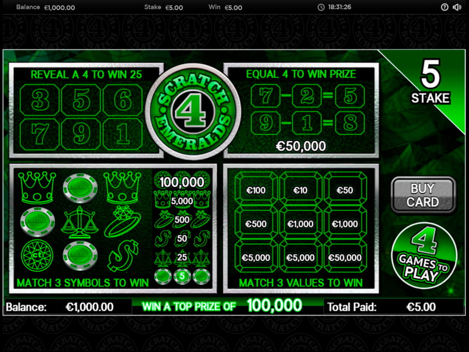 Emerald's Infinity Reels slot game