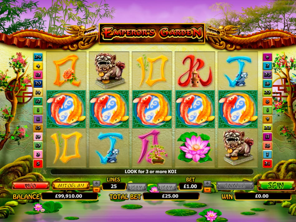 Emperor's Gold screenplay Emperor's Gold slot game