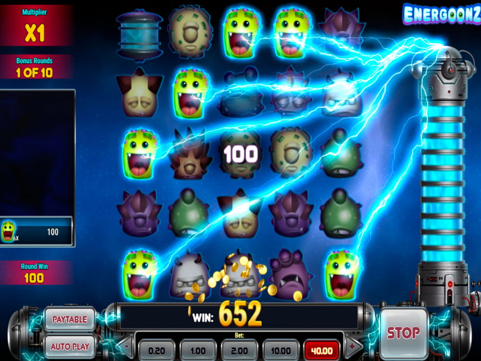 Energoonz slot game