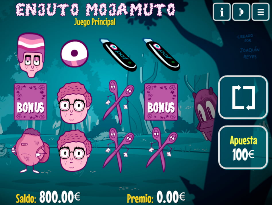 Enjuto Mojamuto slot game