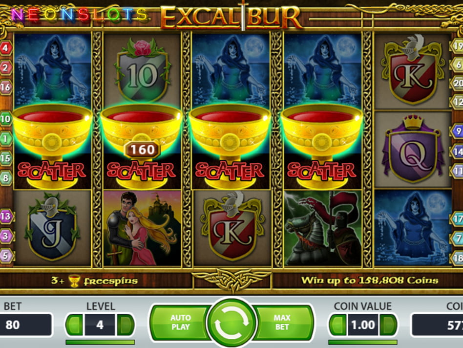 Excalibur's Choice slot game