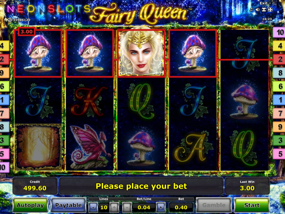 Fairy Queen slot game