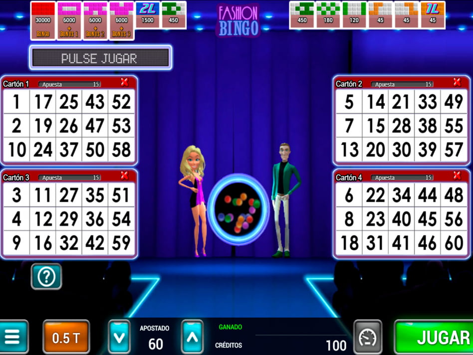 Fashion Bingo slot game