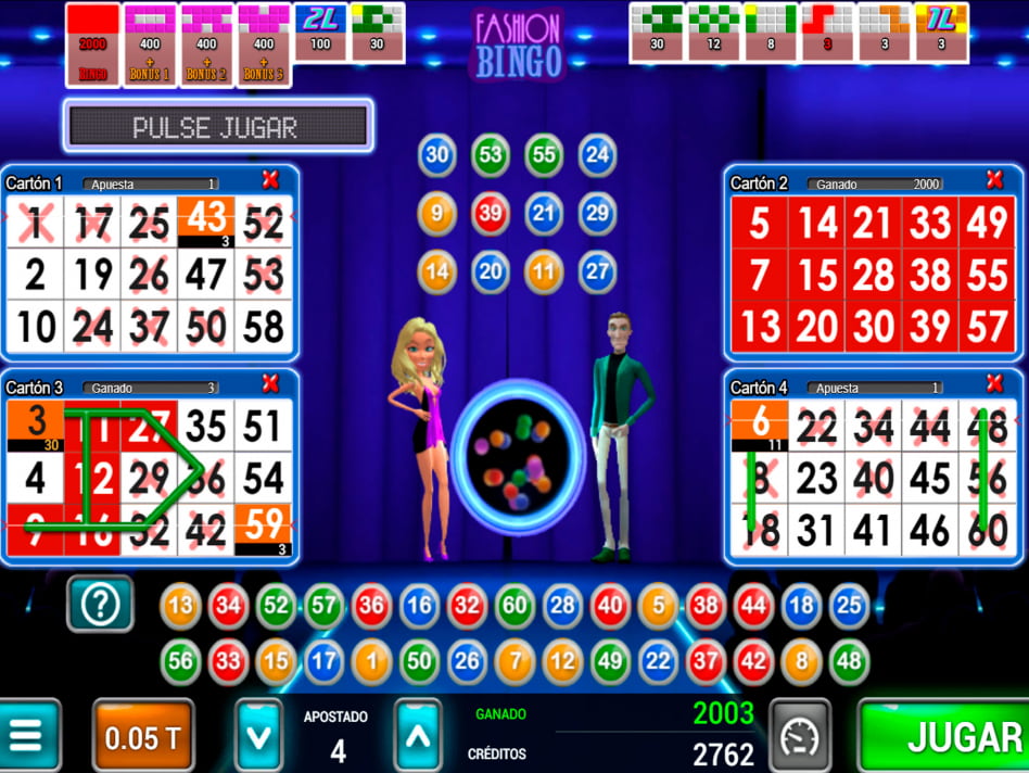 Fashion Bingo slot game