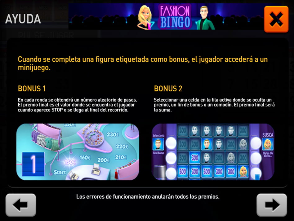 Fashion Bingo screenplay Fashion Bingo slot game