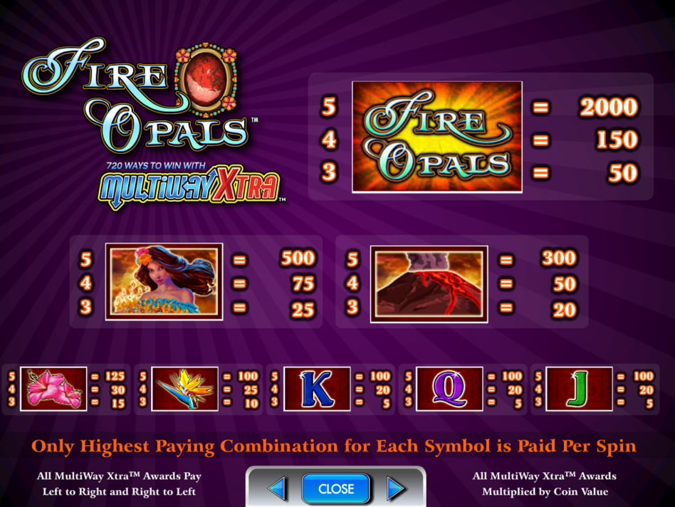 Fire Opals slot game