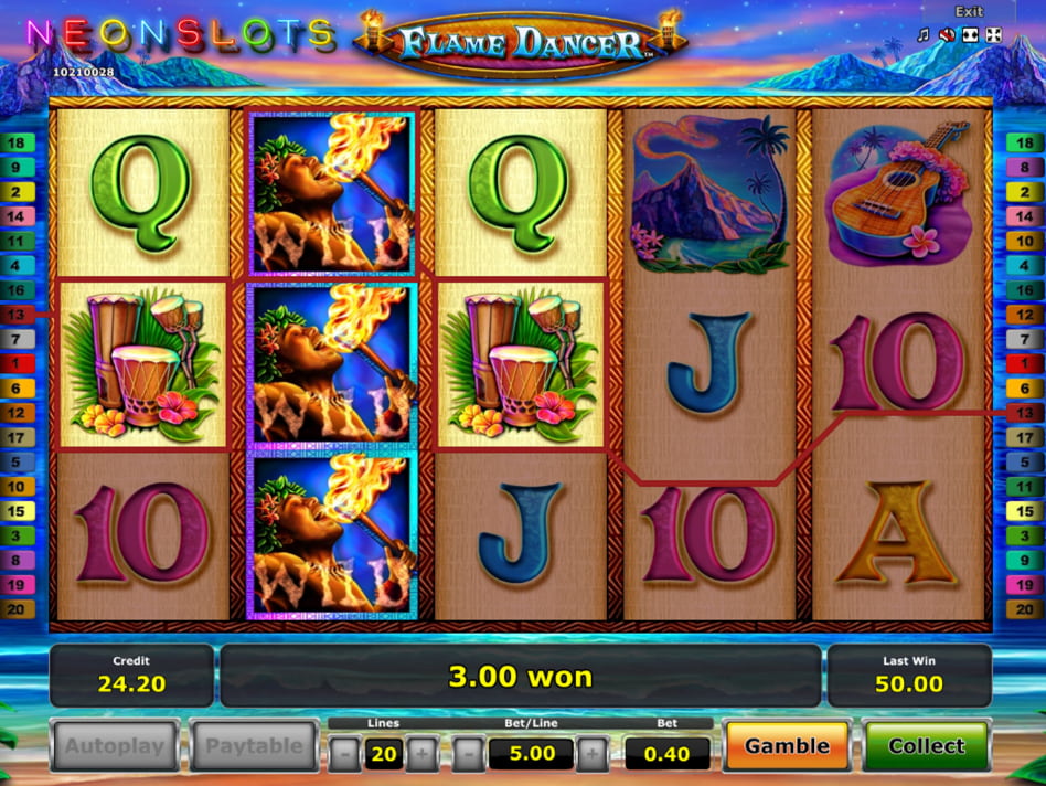 Flame Dancer slot game