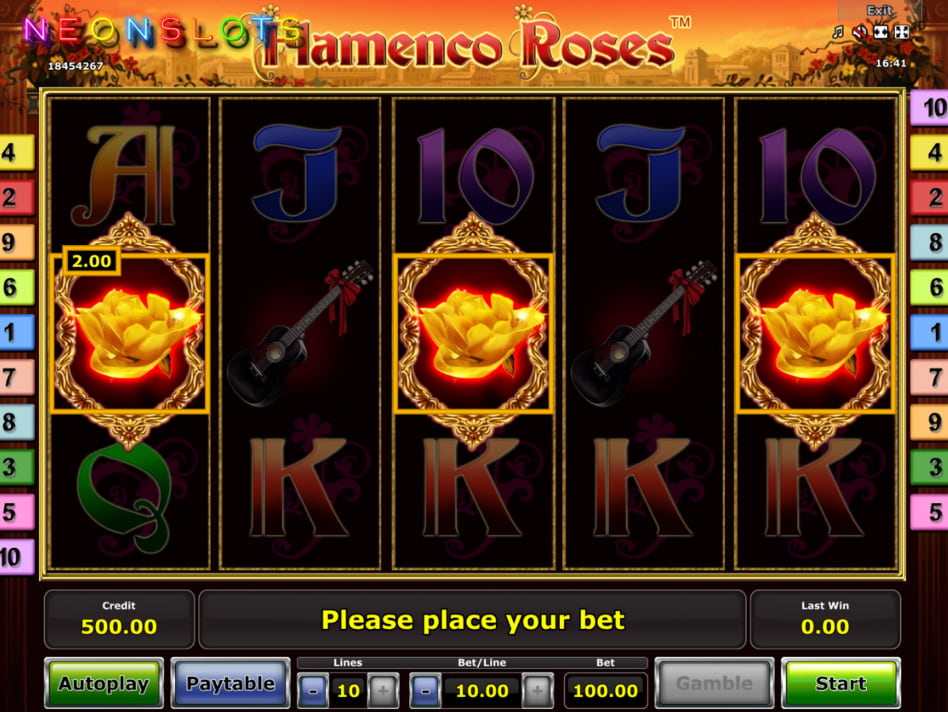 Flamenco Roses slot game