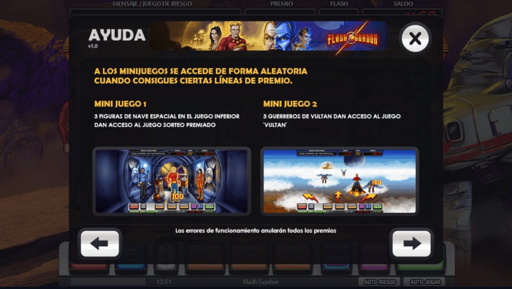 Flash Gordon screenplay Flash Gordon slot game
