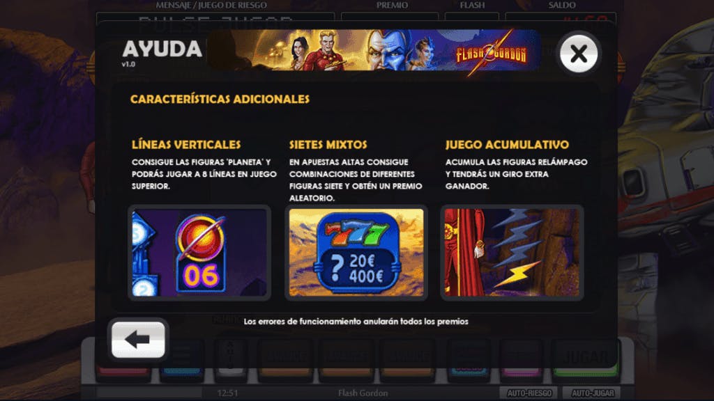 Flash Gordon screenplay Flash Gordon slot game