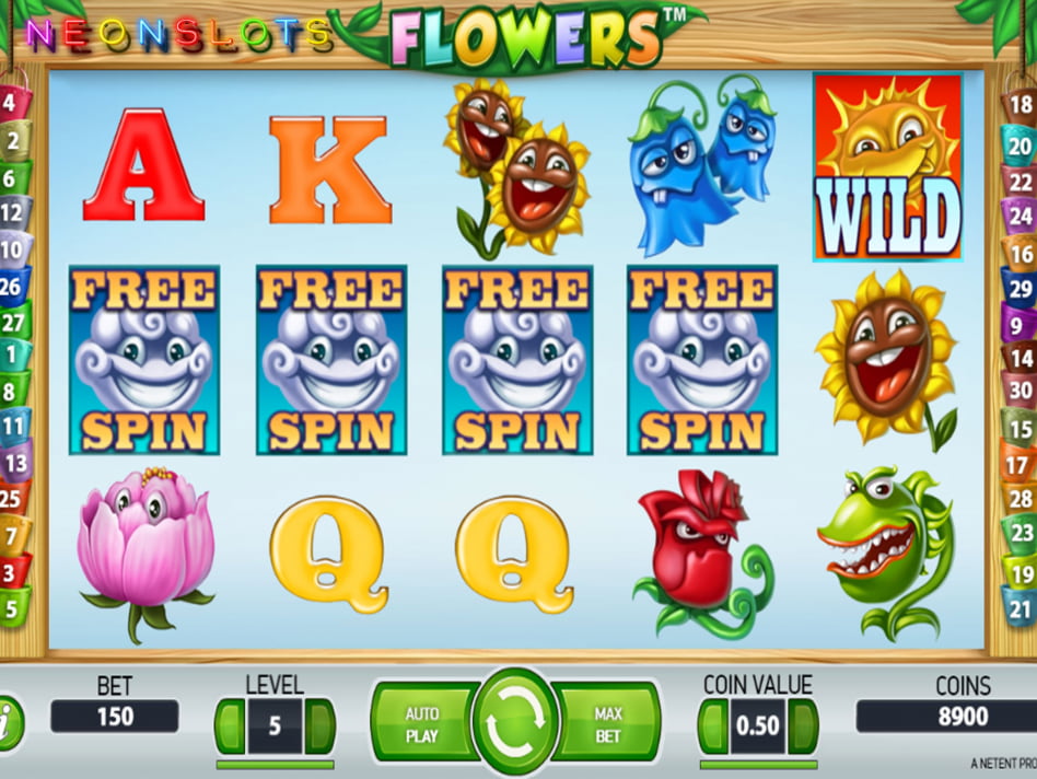 Flowers slot game