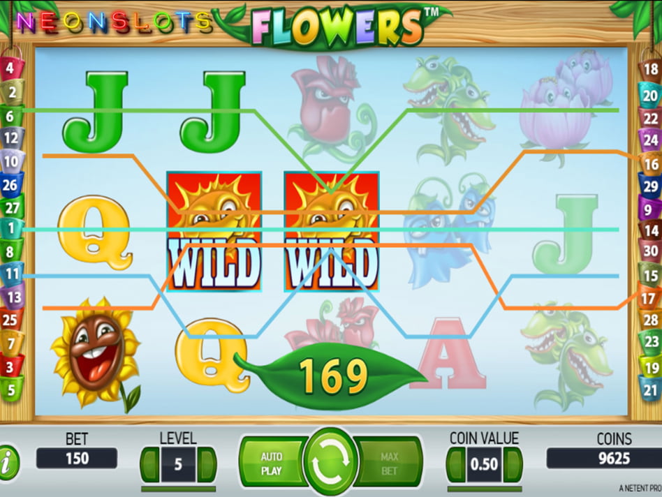 Flowers slot game