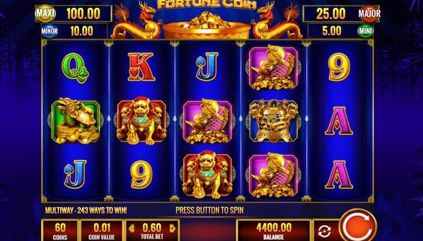 Fortune Coin screenplay Fortune Coin slot game
