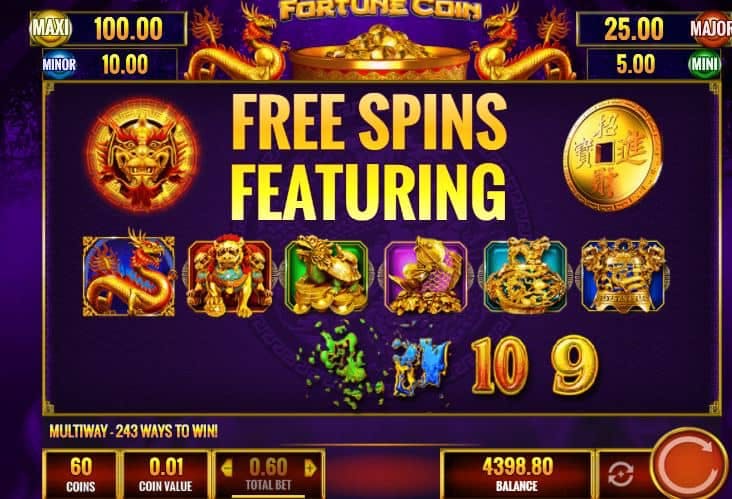 Fortune Coin slot game