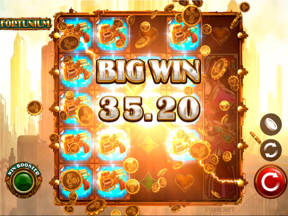 Fortunium screenplay Fortunium slot game