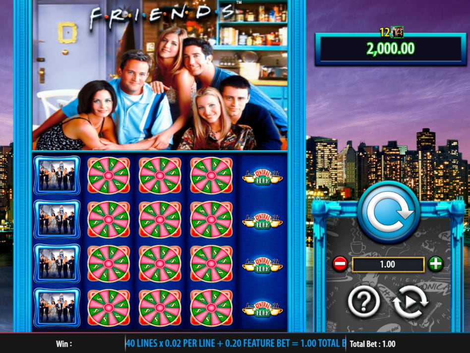 Friends screenplay Friends slot game