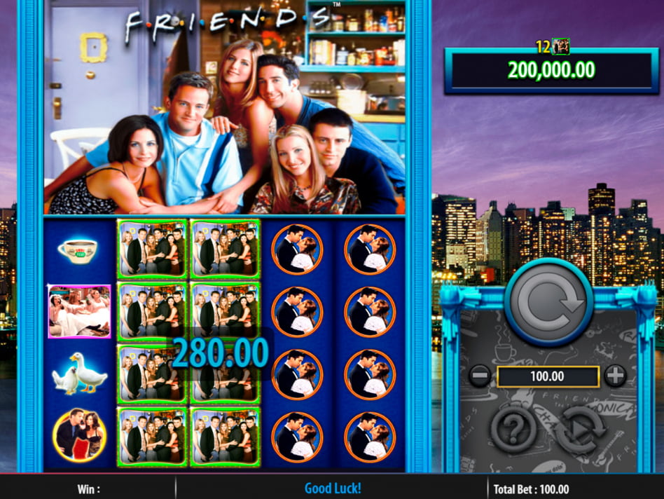 Friends slot game