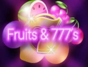 Fruits & 777's slot game