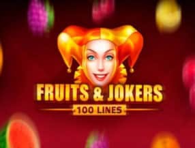 Fruits and Jokers: 100 lines slot game