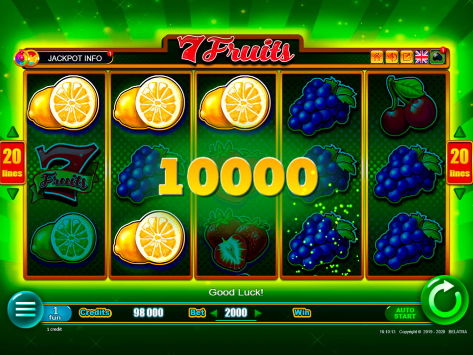 Fruits slot game