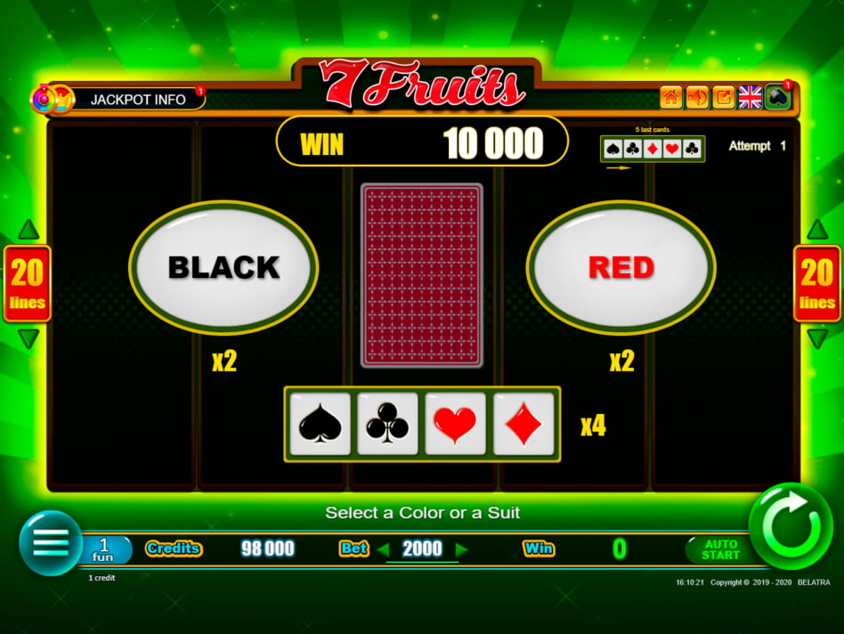 Fruits slot game