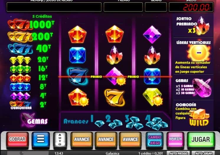 Galactica slot game