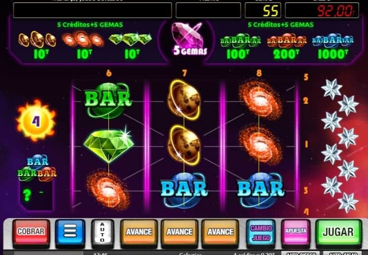 Galactica slot game