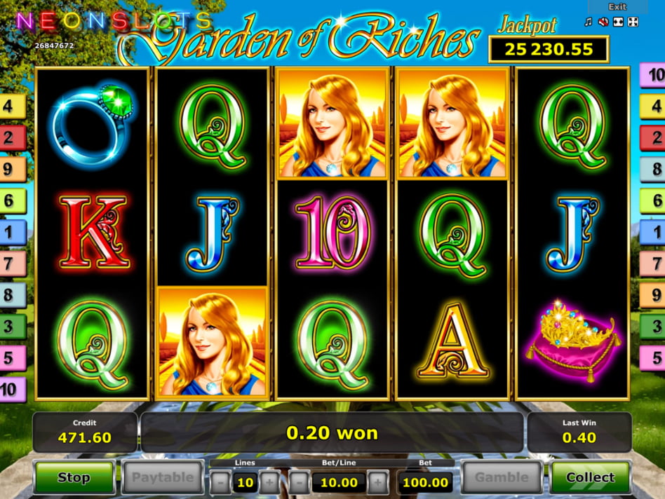 Garden of Riches slot game