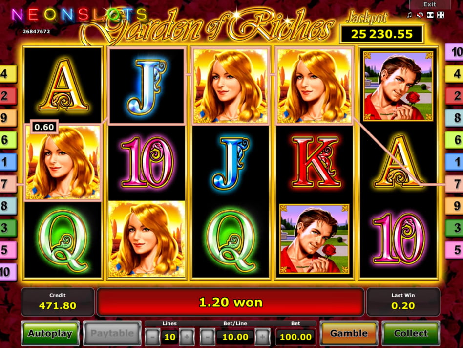 Garden of Riches slot game