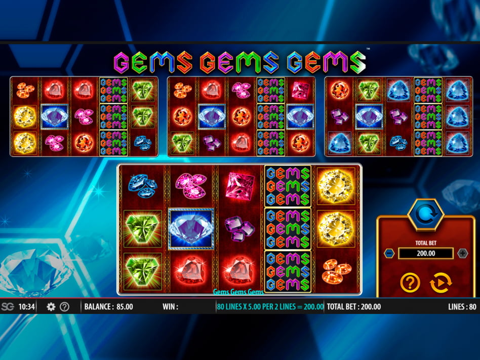 Gems Gems Gems slot game