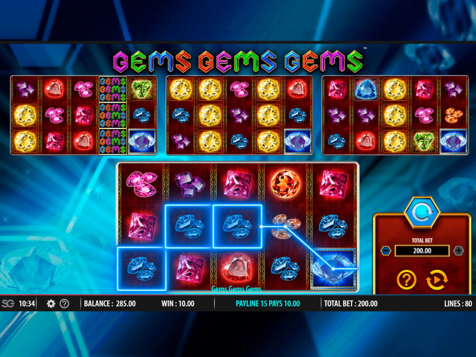 Gems Gems Gems slot game