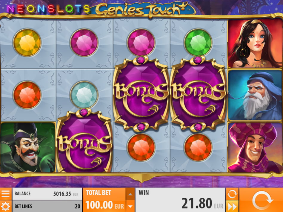 Genie's Palace screenplay Genie's Palace slot game