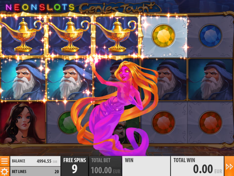 Genie's Palace screenplay Genie's Palace slot game