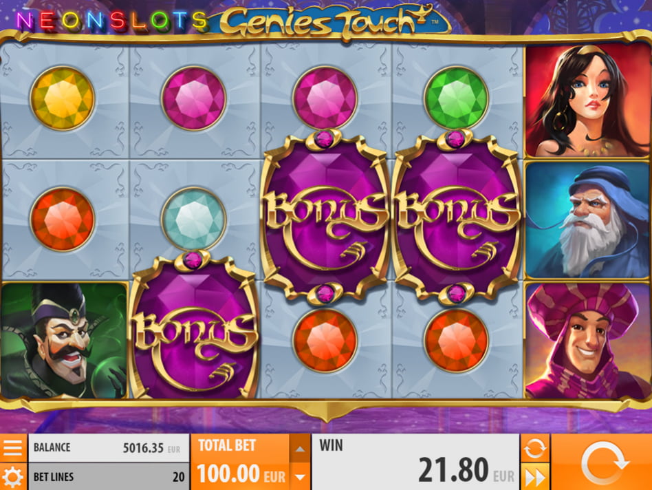 Genies Touch slot game