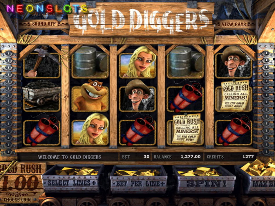 Gold Digger screenplay Gold Digger slot game