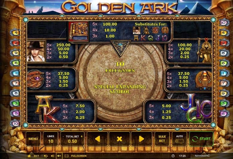 Golden Ark slot game