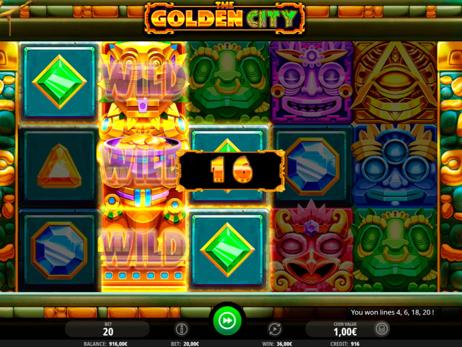 Golden City screenplay Golden City slot game