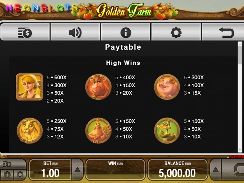 Golden Farm slot game