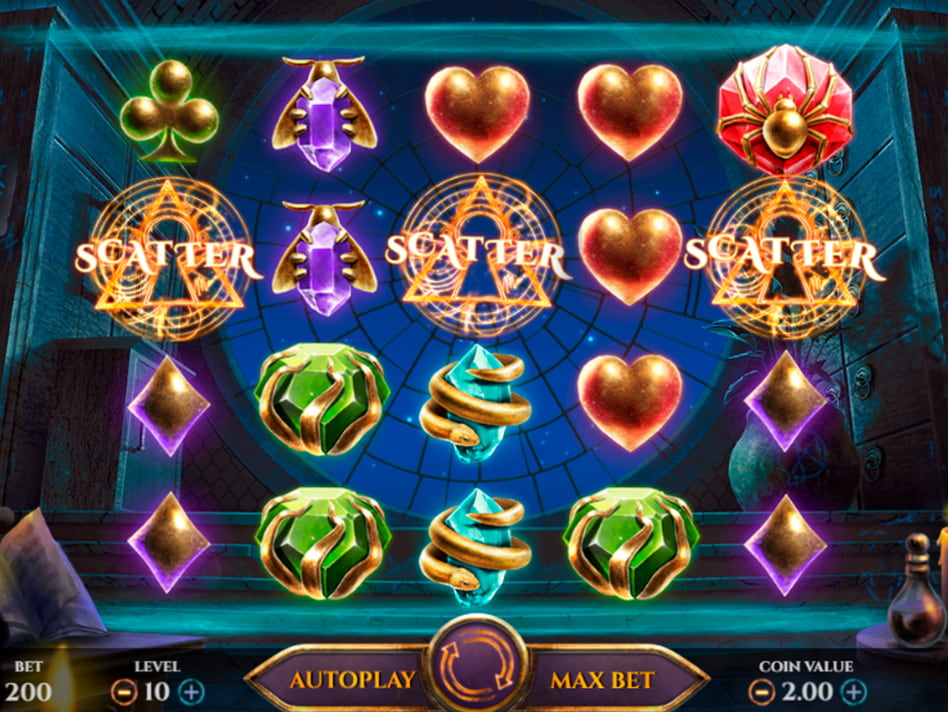 Golden Grimoire screenplay Golden Grimoire slot game