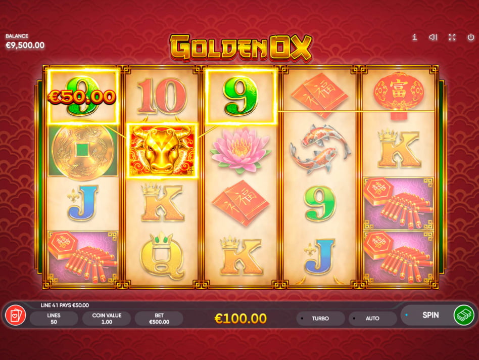 Golden Ox slot game